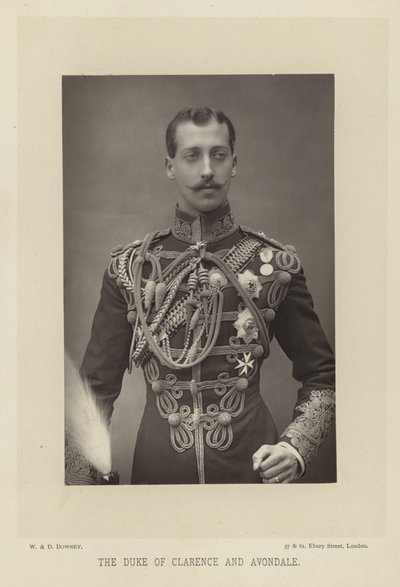 The Duke of Clarence and Avondale by English Photographer